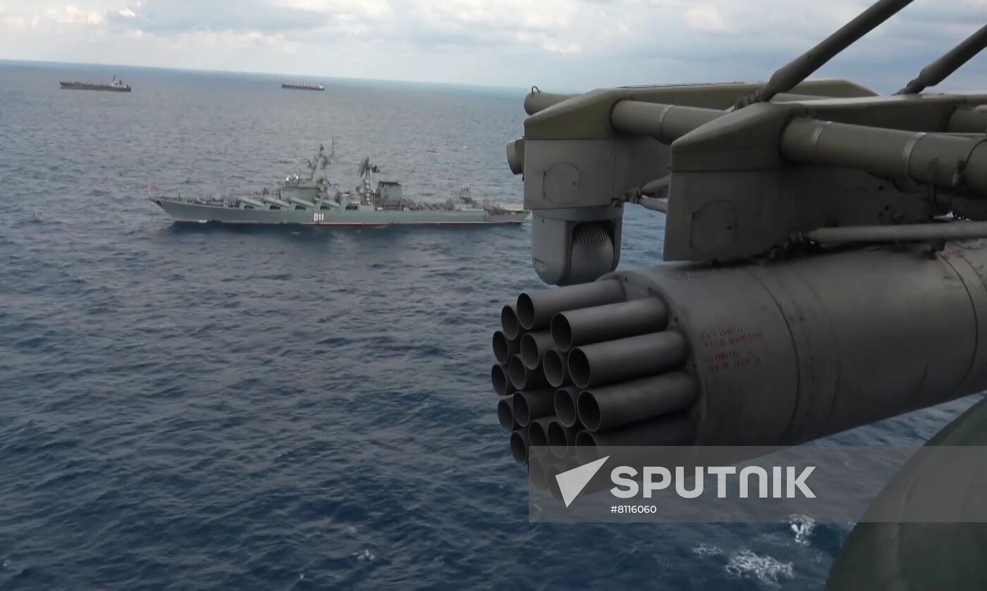 Russia Naval Drills