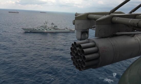 Russia Naval Drills