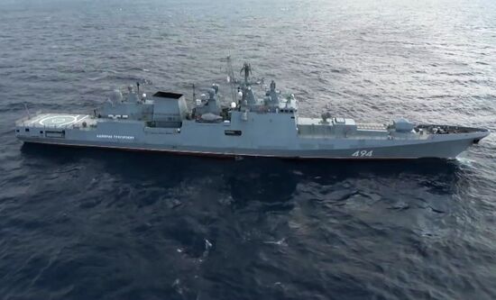 Russia Naval Drills