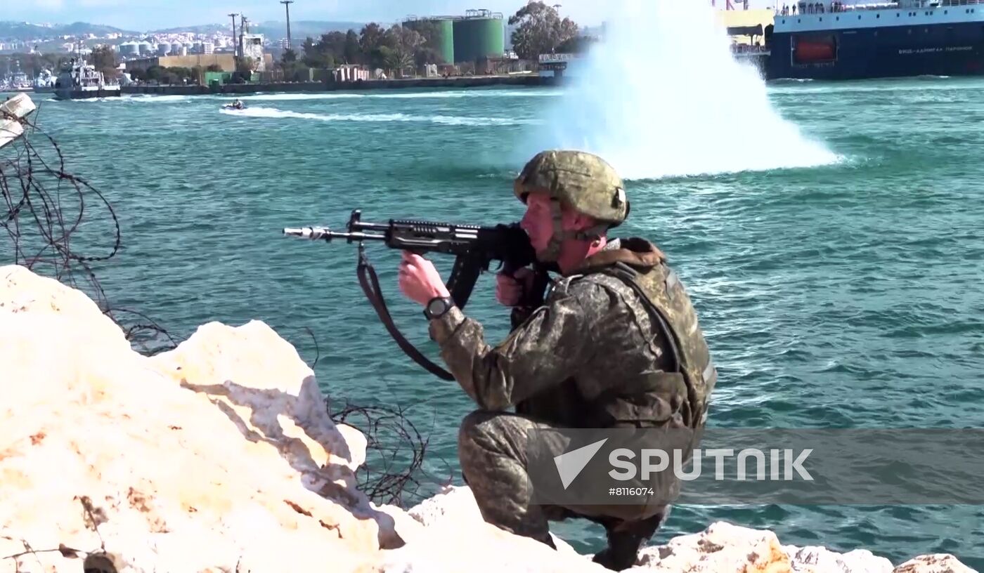 Russia Naval Drills