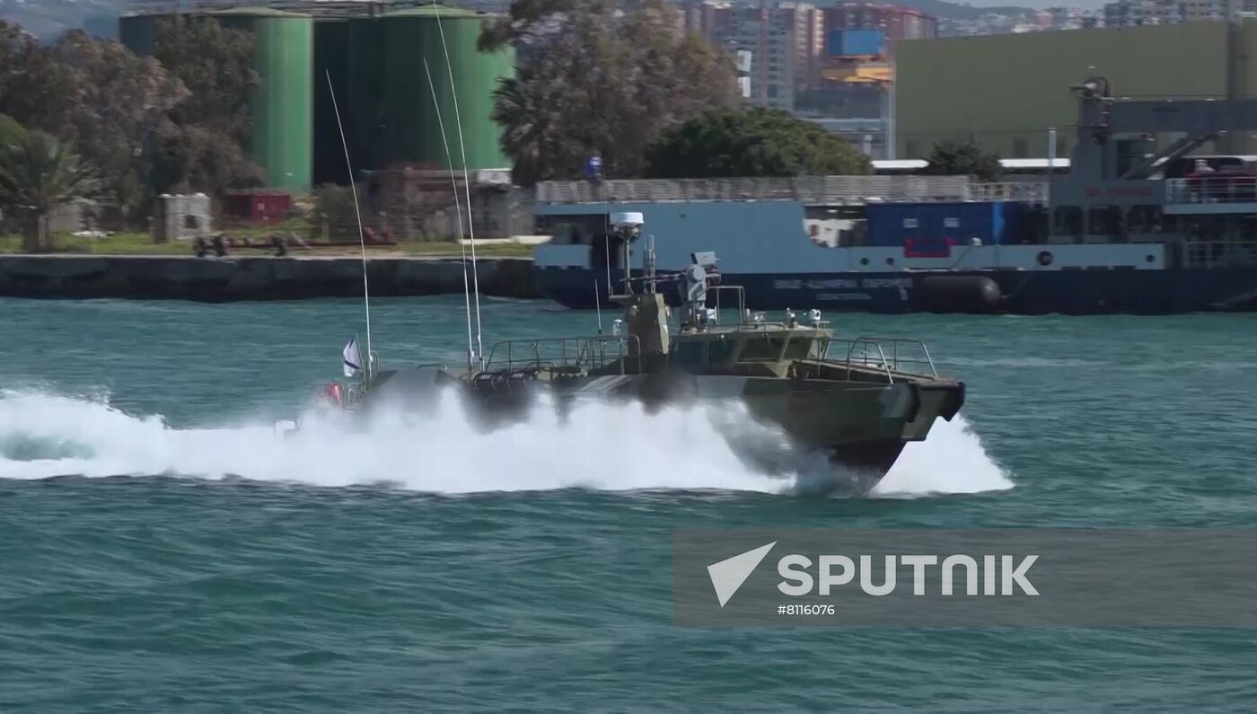 Russia Naval Drills