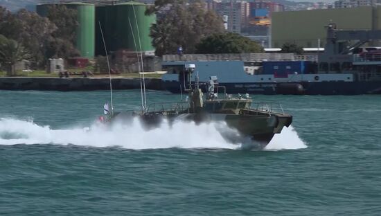 Russia Naval Drills