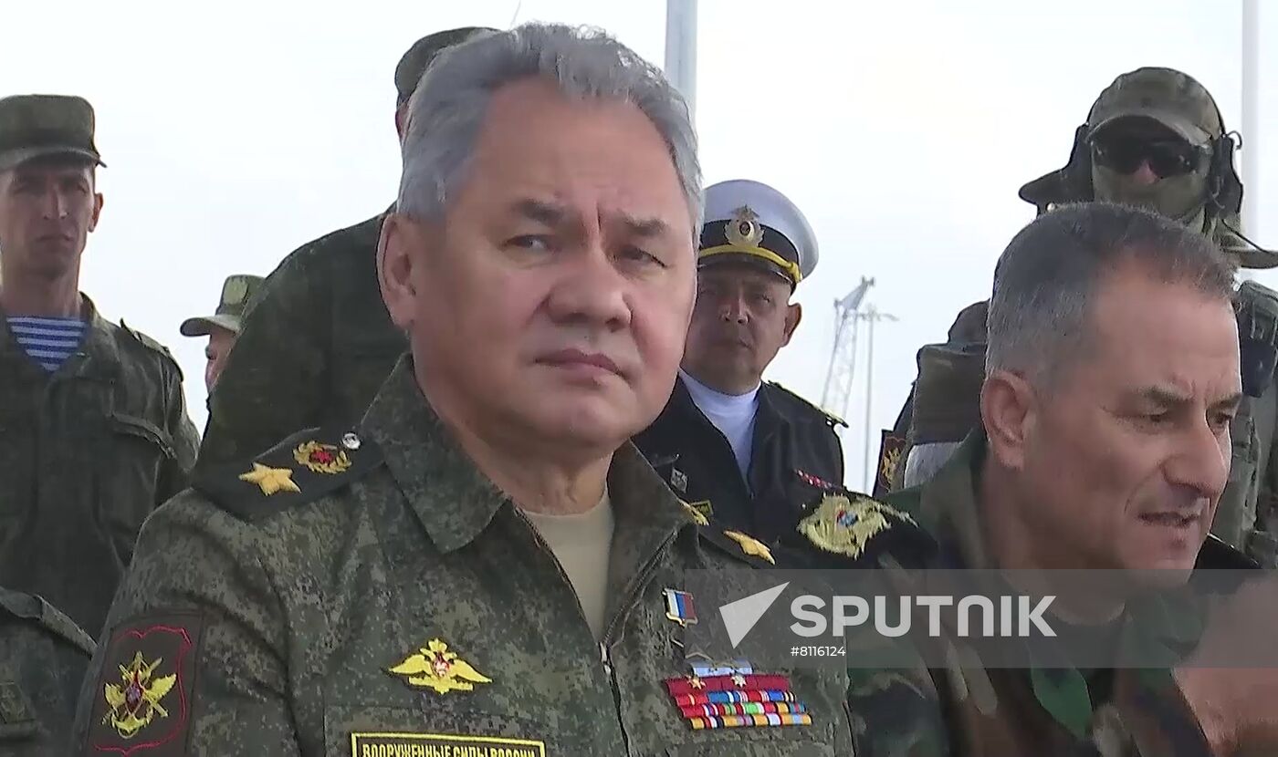 Russia Naval Drills