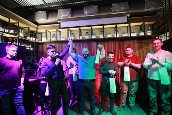 Russia Khinkali-Eating Contest