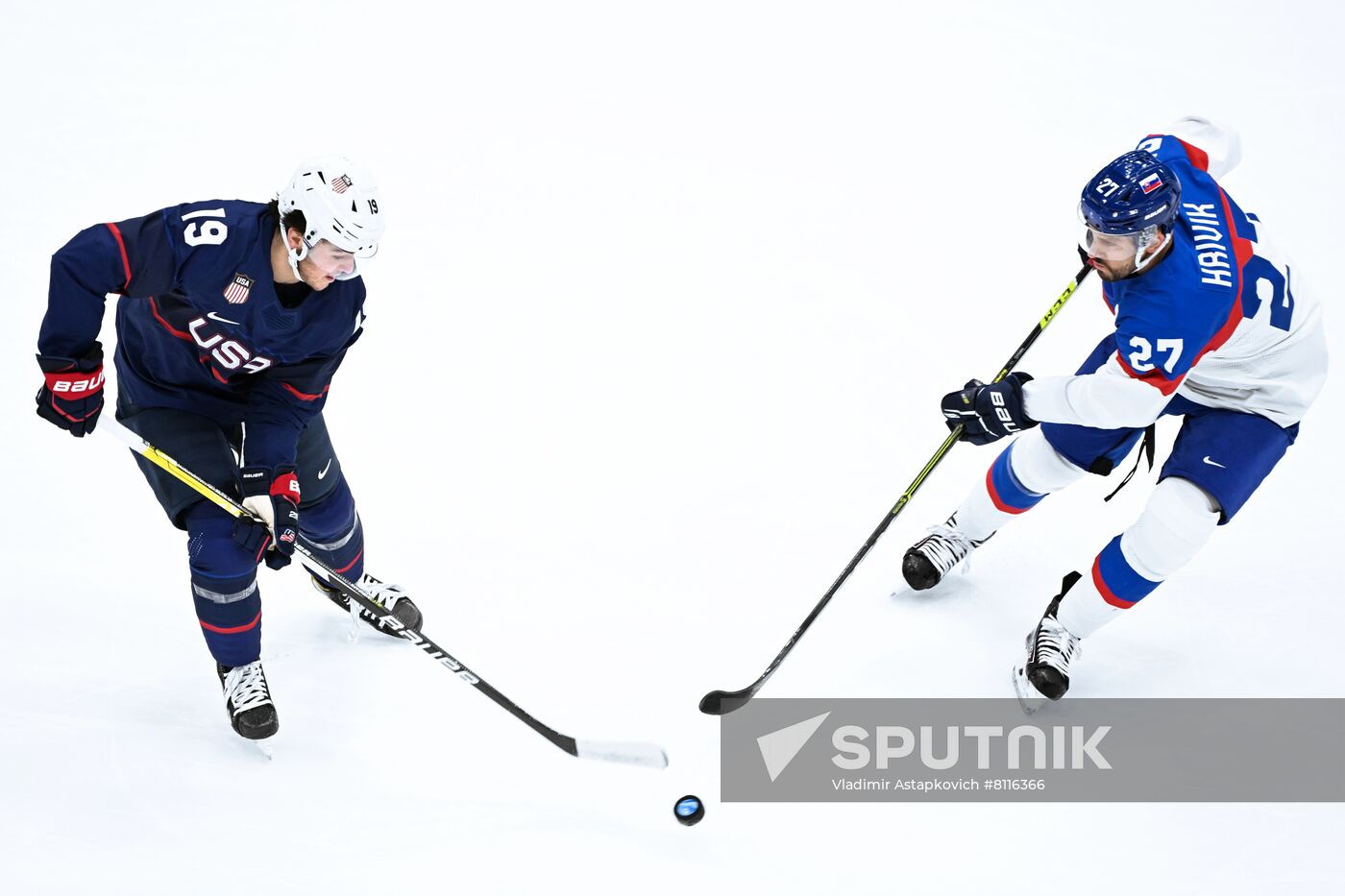 China Olympics 2022 Ice Hockey Men US - Slovakia