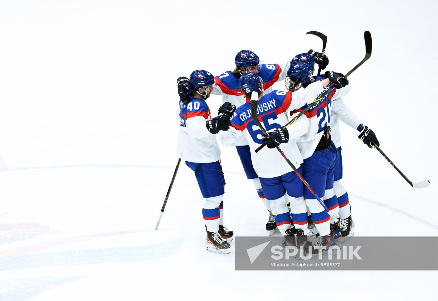 China Olympics 2022 Ice Hockey Men US - Slovakia