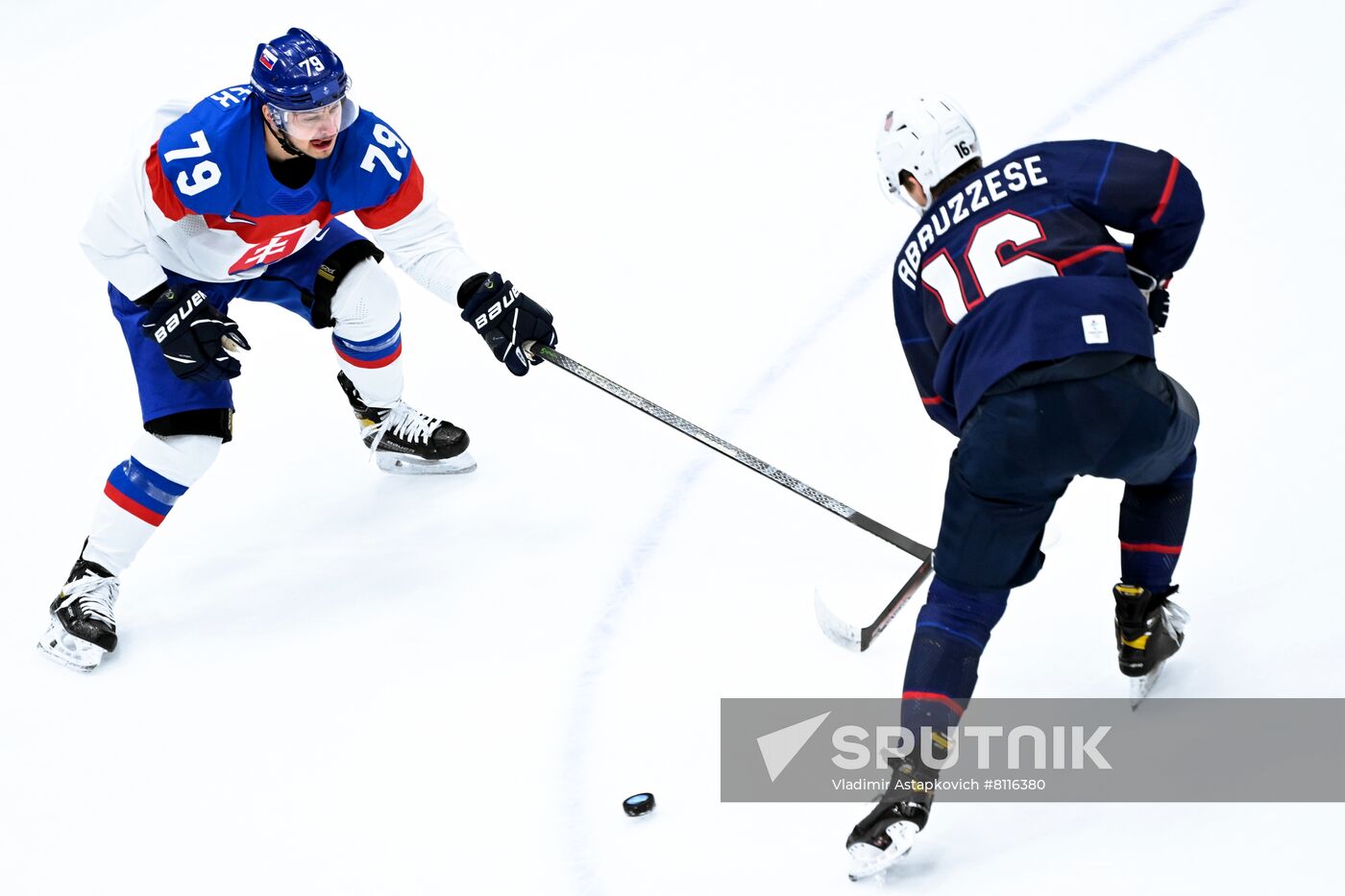 China Olympics 2022 Ice Hockey Men US - Slovakia