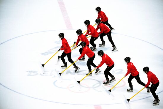 China Olympics 2022 Ice Hockey Men US - Slovakia
