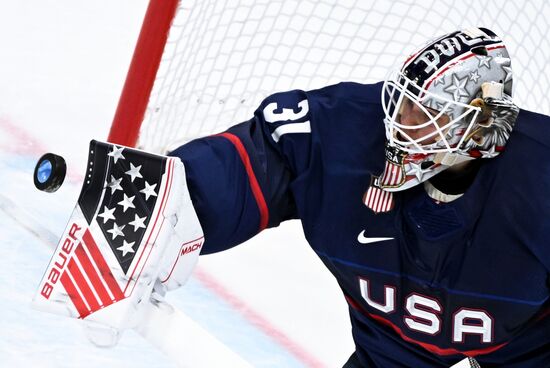 China Olympics 2022 Ice Hockey Men US - Slovakia