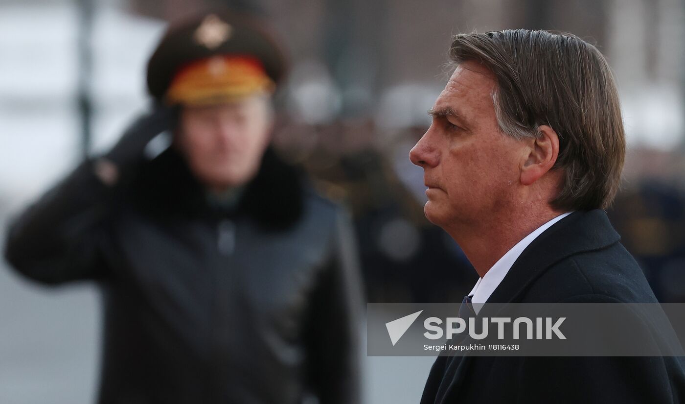 Russia Brazil Wreath Laying