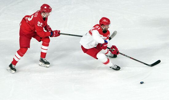China Olympics 2022 Ice Hockey Men ROC - Denmark