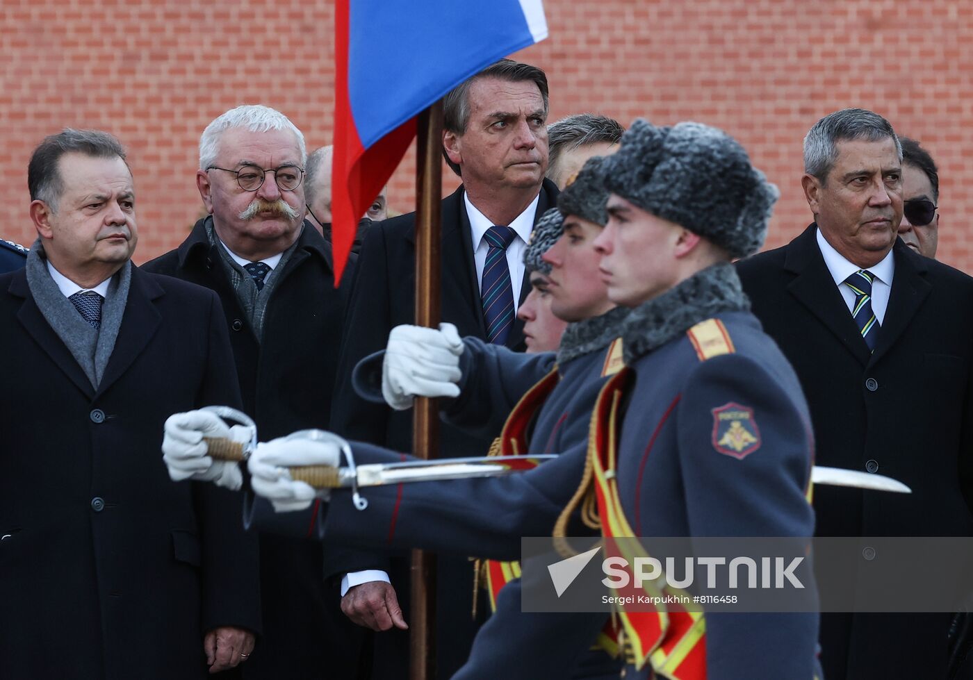 Russia Brazil Wreath Laying