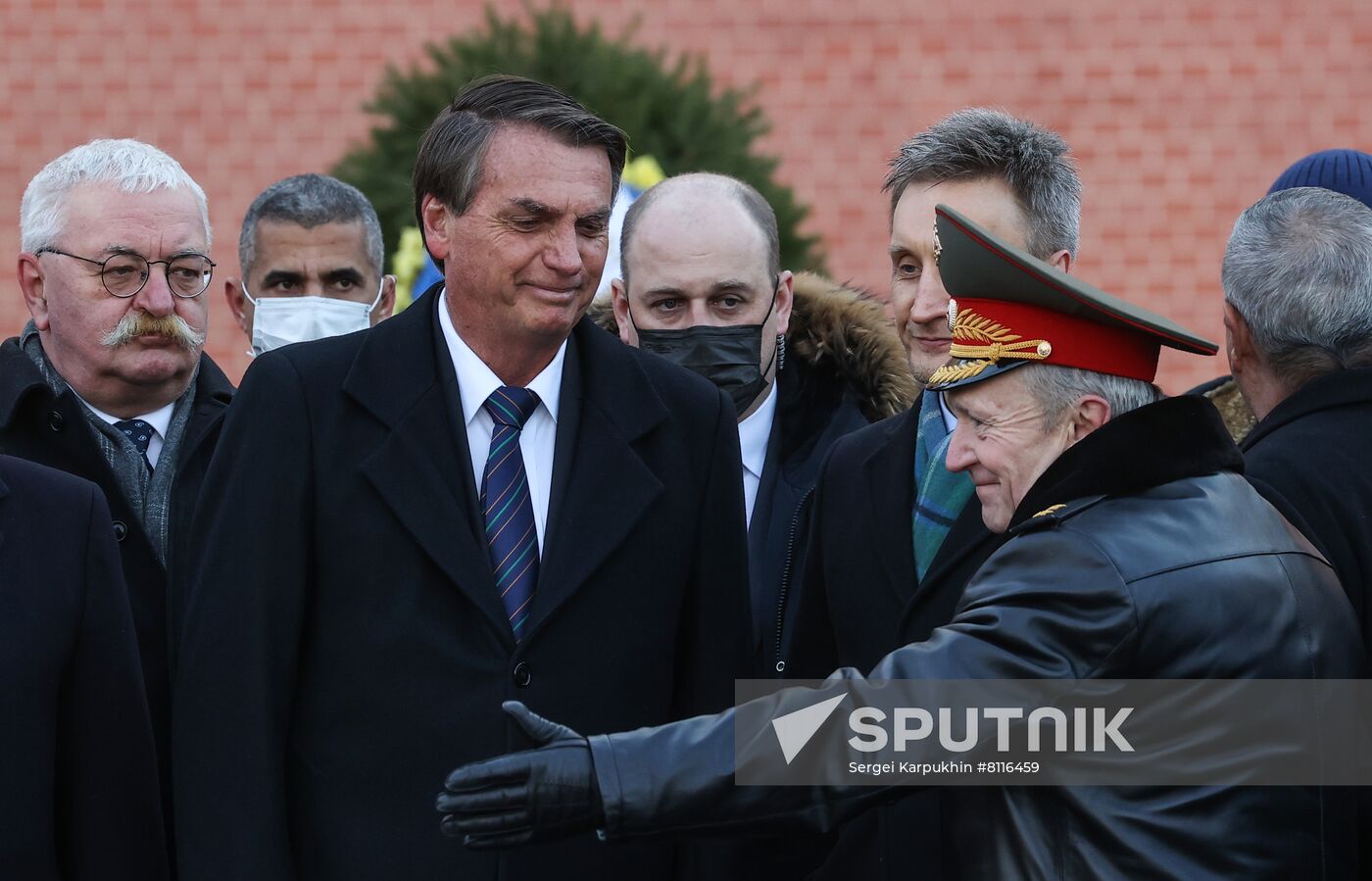 Russia Brazil Wreath Laying