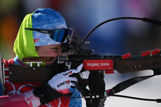 China Olympics 2022 Biathlon Women