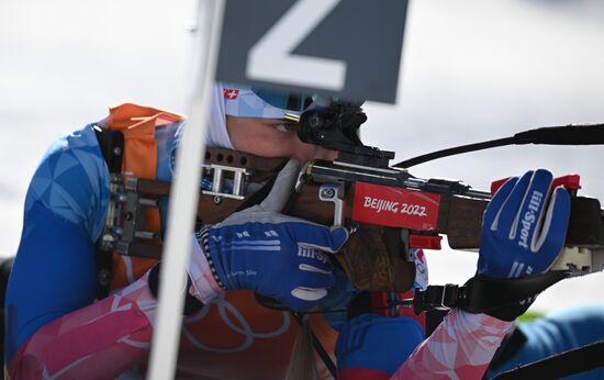 China Olympics 2022 Biathlon Women