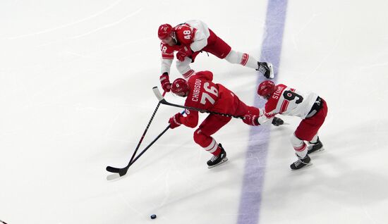 China Olympics 2022 Ice Hockey Men ROC - Denmark