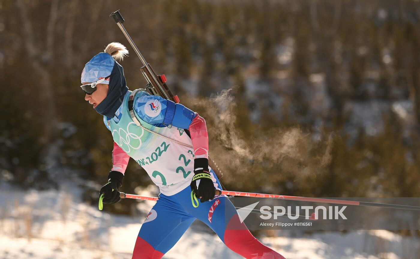 China Olympics 2022 Biathlon Women