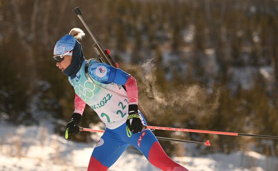 China Olympics 2022 Biathlon Women