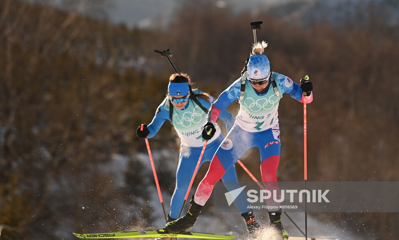 China Olympics 2022 Biathlon Women