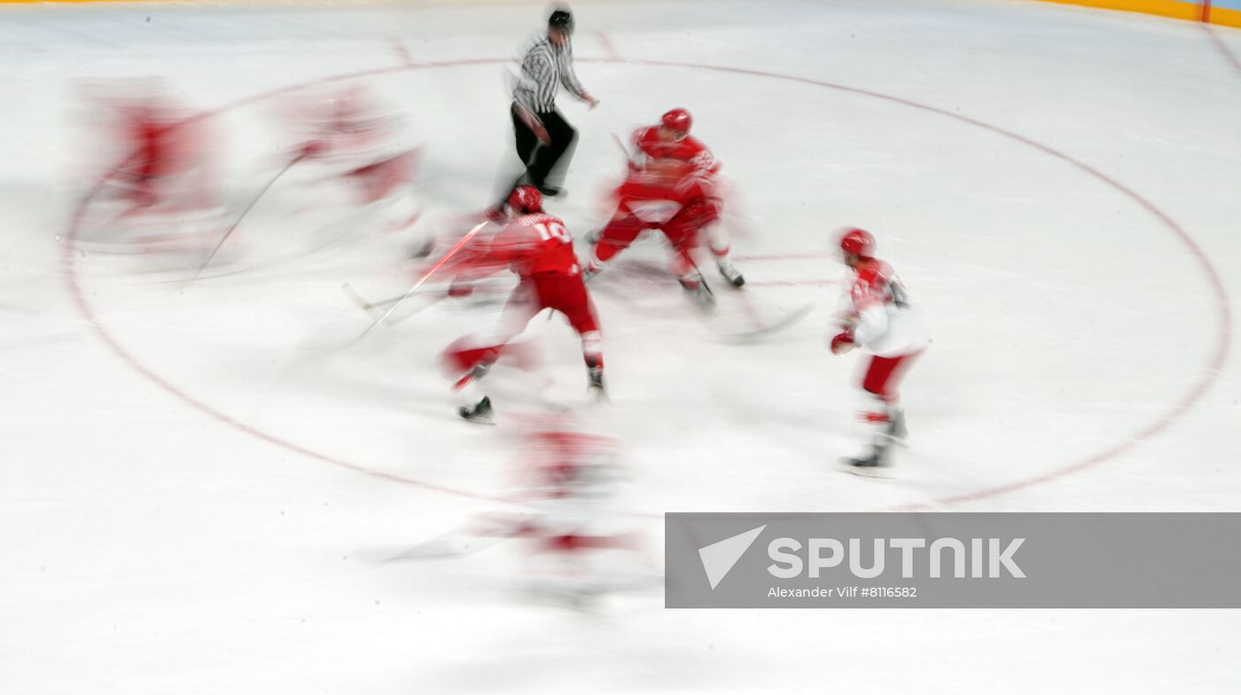 China Olympics 2022 Ice Hockey Men ROC - Denmark