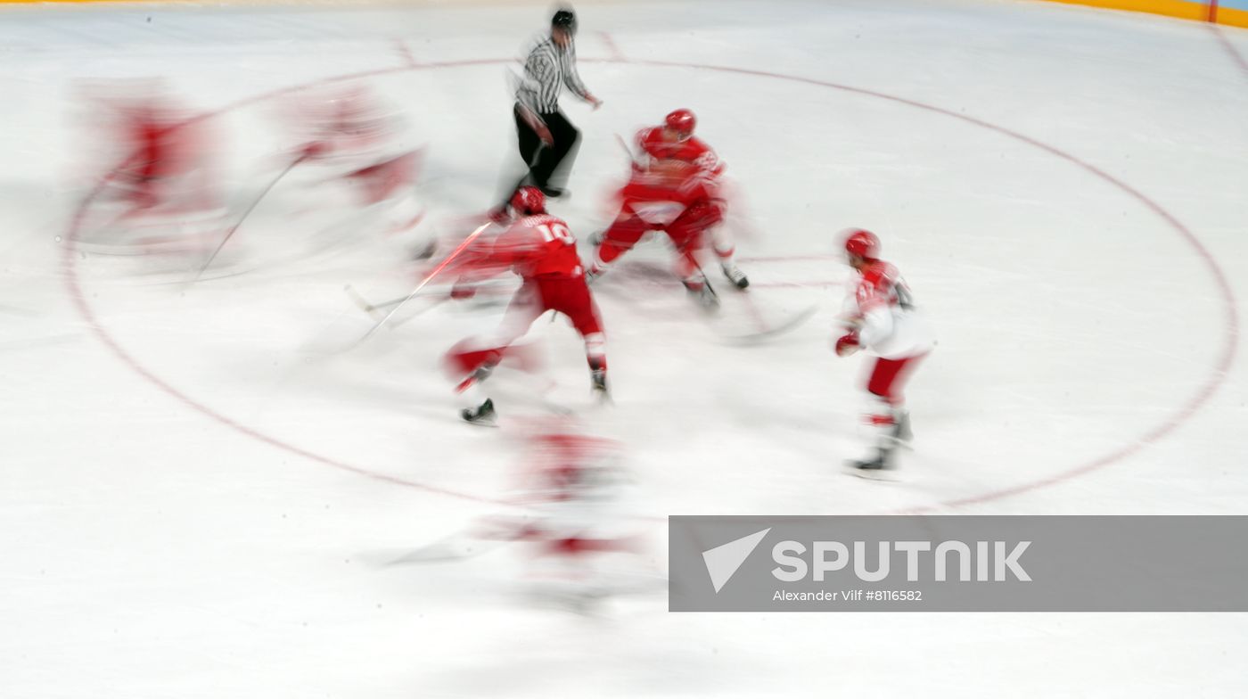 China Olympics 2022 Ice Hockey Men ROC - Denmark