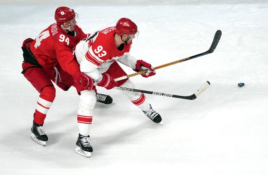 China Olympics 2022 Ice Hockey Men ROC - Denmark