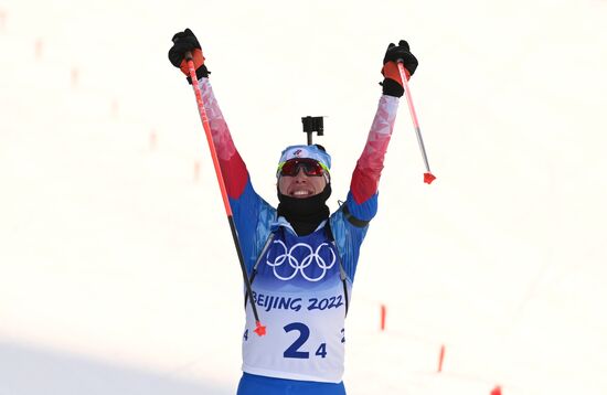 China Olympics 2022 Biathlon Women