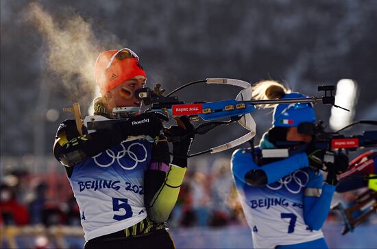 China Olympics 2022 Biathlon Women