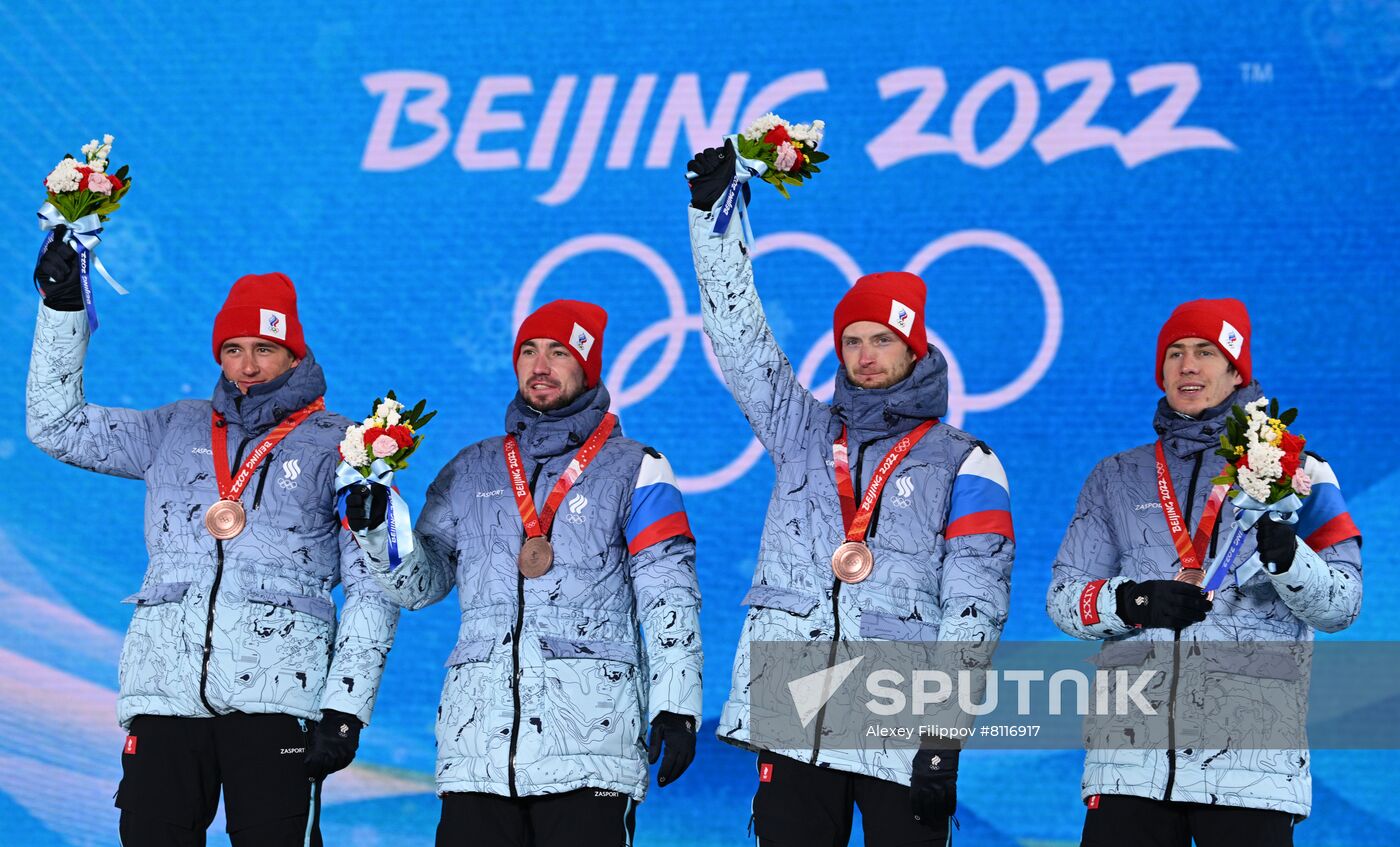China Olympics 2022 Medal Ceremony