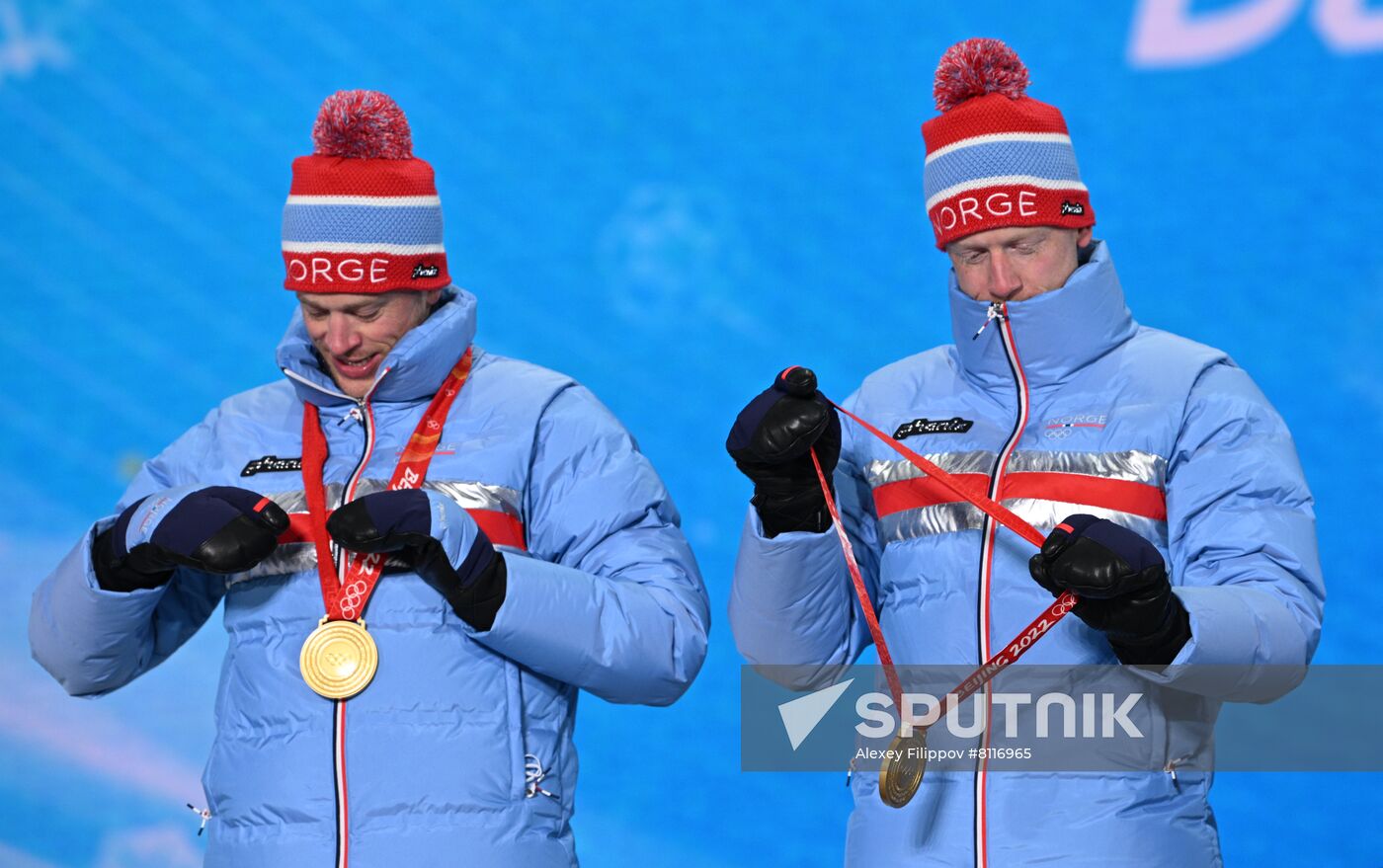 China Olympics 2022 Medal Ceremony