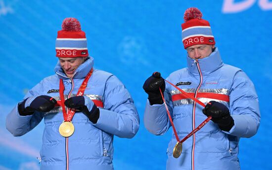 China Olympics 2022 Medal Ceremony