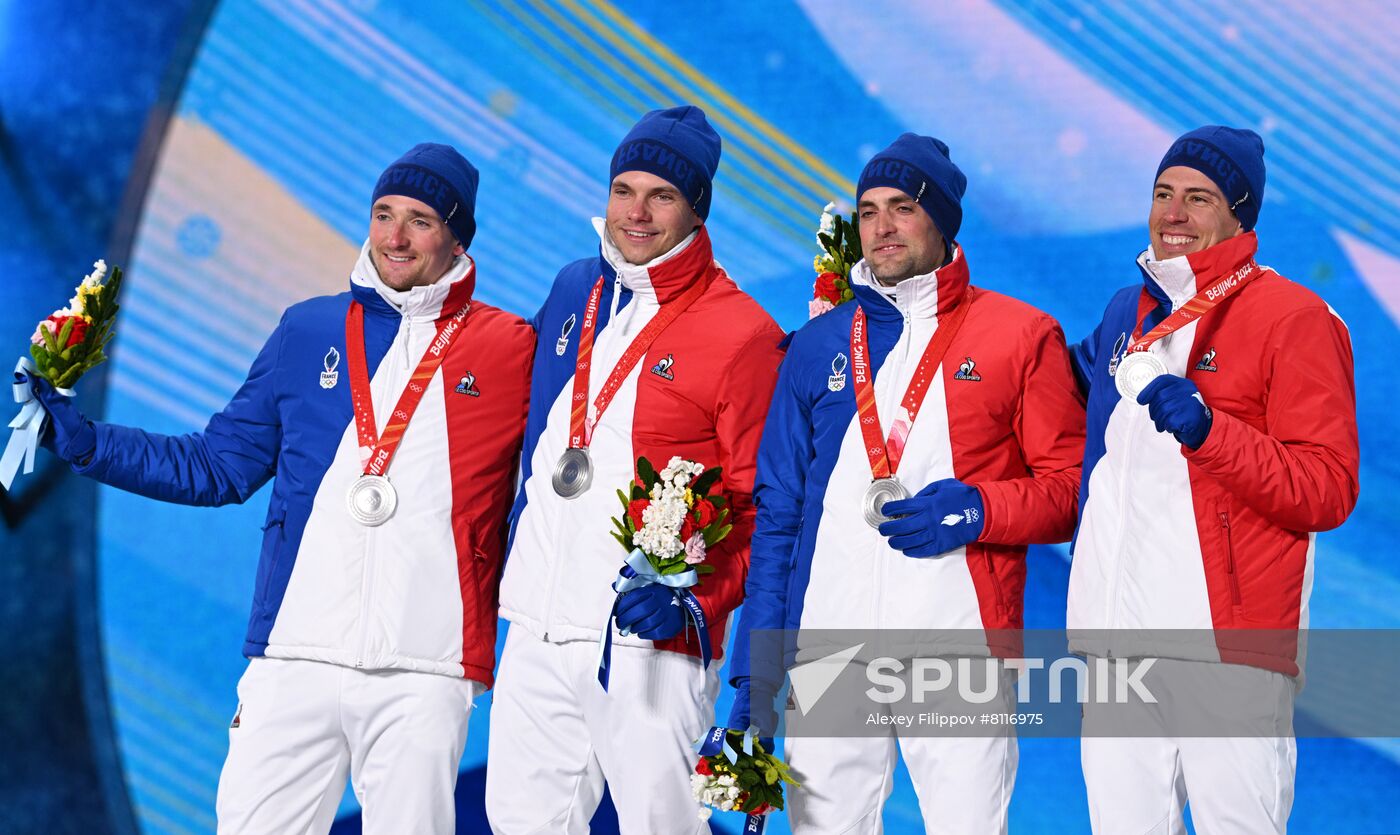 China Olympics 2022 Medal Ceremony