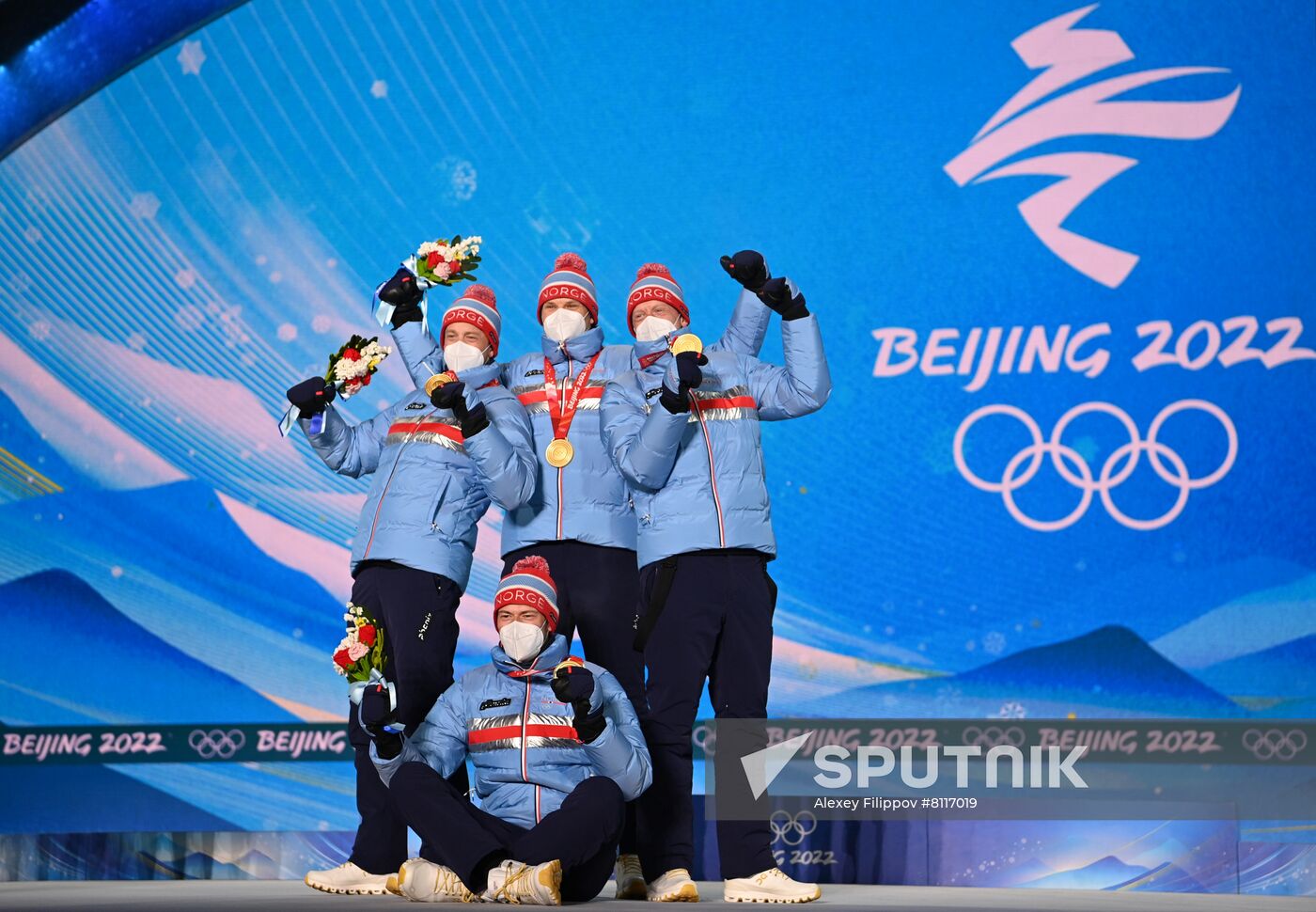 China Olympics 2022 Medal Ceremony