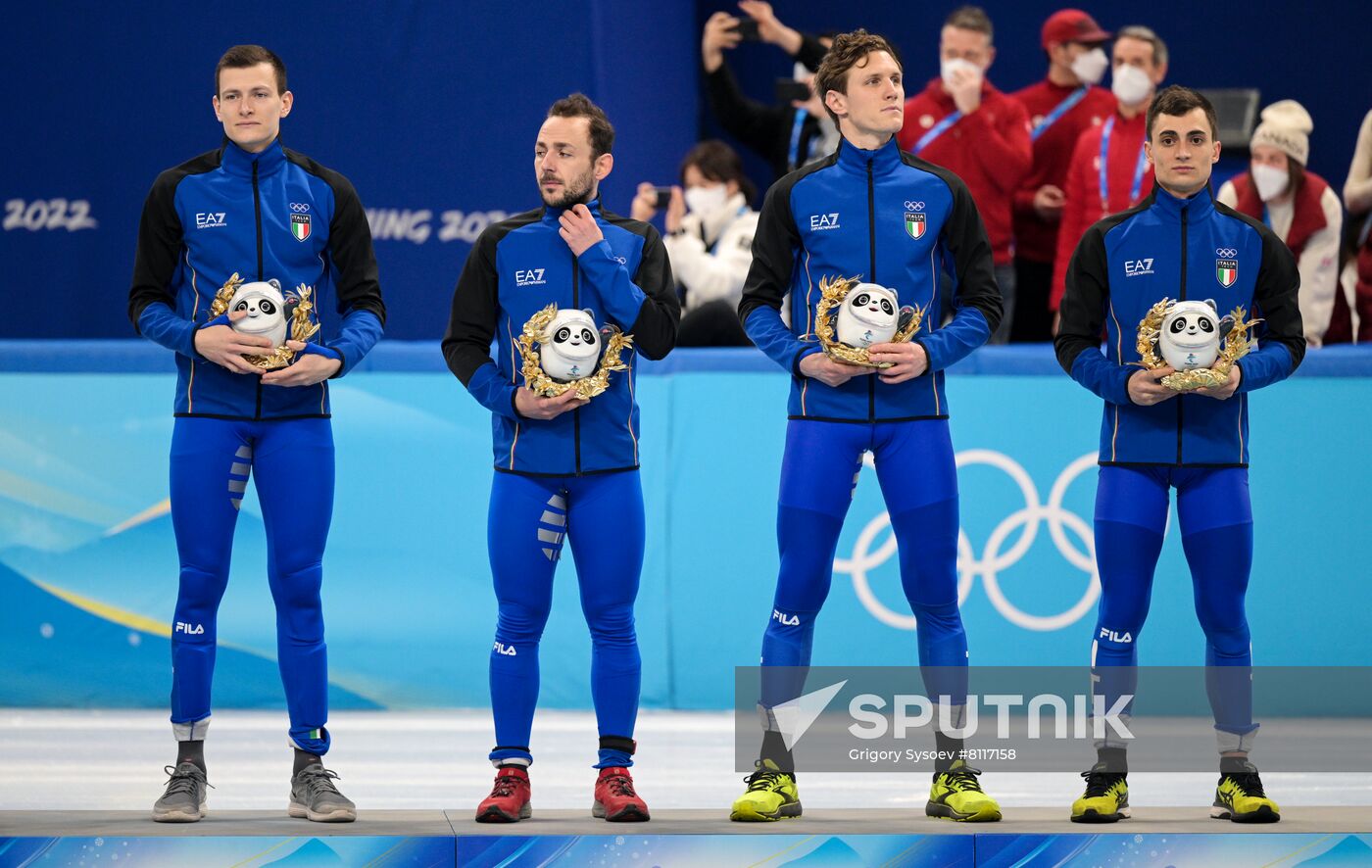 China Olympics 2022 Short Track Speed Skating