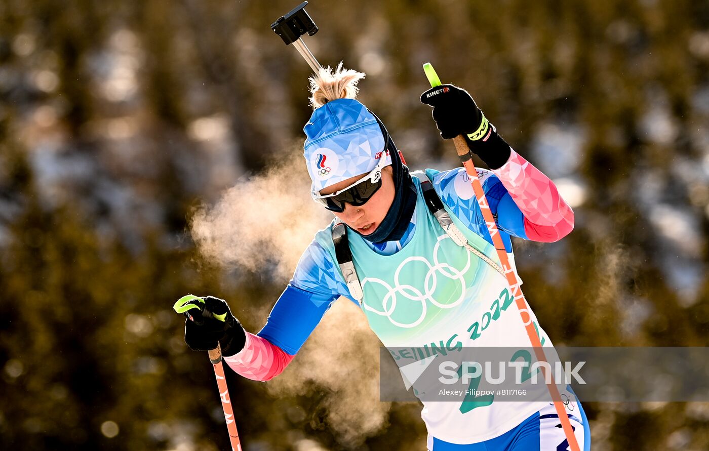 China Olympics 2022 Biathlon Women