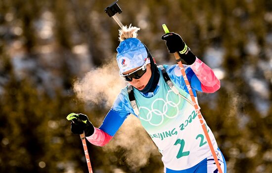 China Olympics 2022 Biathlon Women