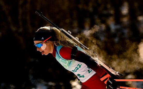 China Olympics 2022 Biathlon Women