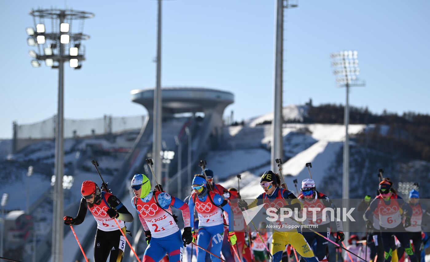 China Olympics 2022 Biathlon Women