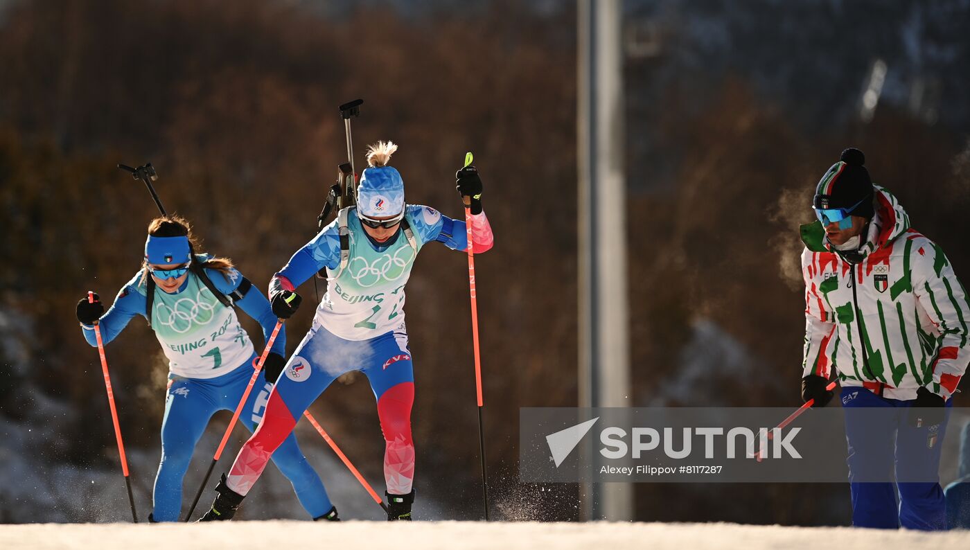 China Olympics 2022 Biathlon Women