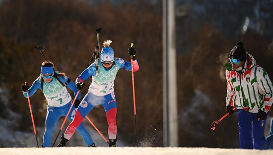 China Olympics 2022 Biathlon Women