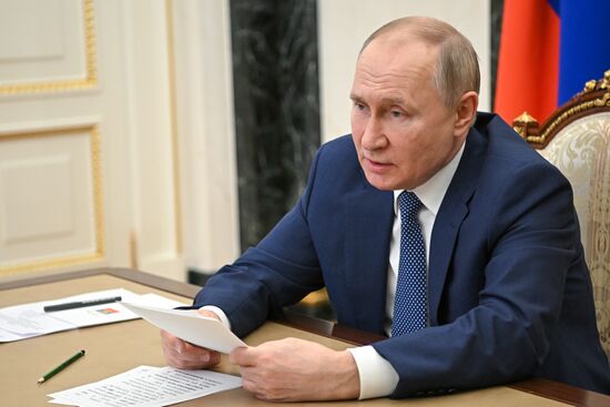 Russia Putin Emergencies Ministry Board