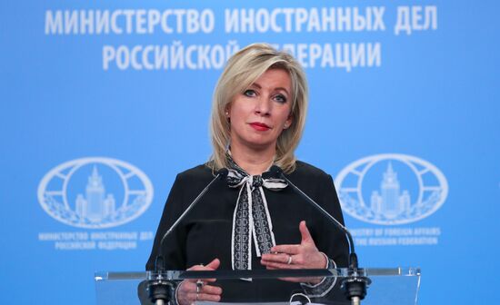 Russia Zakharova Briefing
