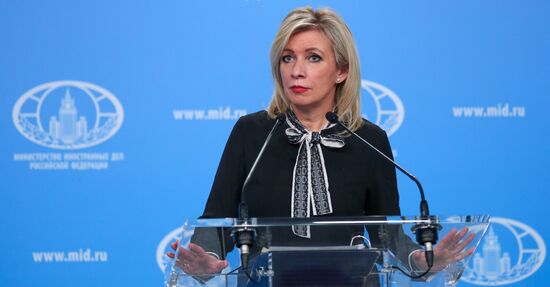 Russia Zakharova Briefing