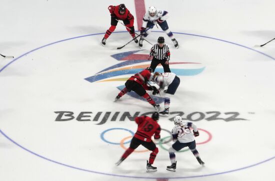 China Olympics 2022 Ice Hockey Women Canada - US