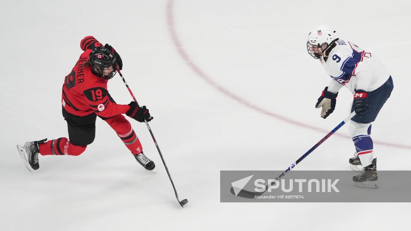 China Olympics 2022 Ice Hockey Women Canada - US