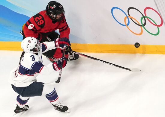 China Olympics 2022 Ice Hockey Women Canada - US