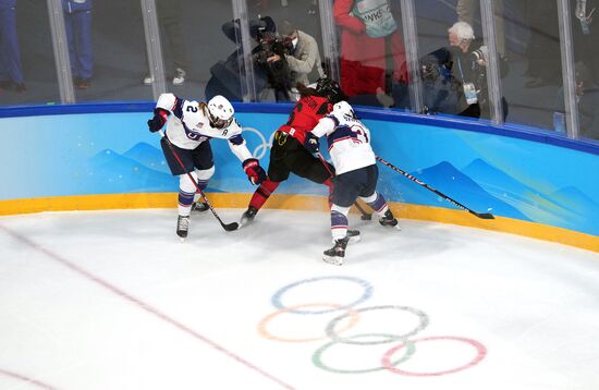 China Olympics 2022 Ice Hockey Women Canada - US