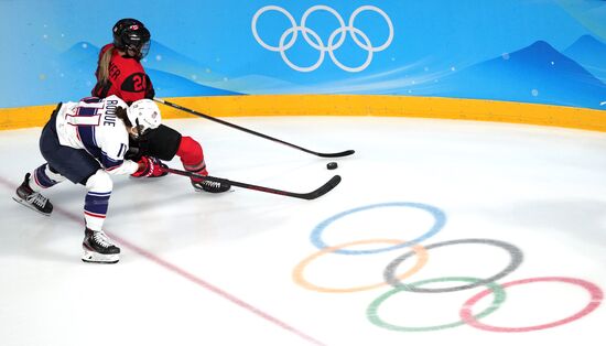 China Olympics 2022 Ice Hockey Women Canada - US