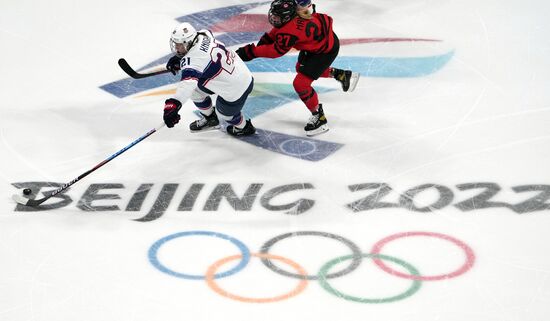 China Olympics 2022 Ice Hockey Women Canada - US