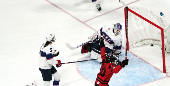 China Olympics 2022 Ice Hockey Women Canada - US